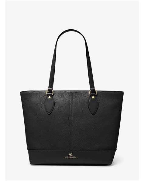 michael kors beth|Beth Large Pebbled Leather Tote Bag .